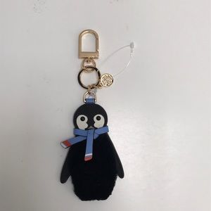 Tory Burch Pete the Penguin key chain
